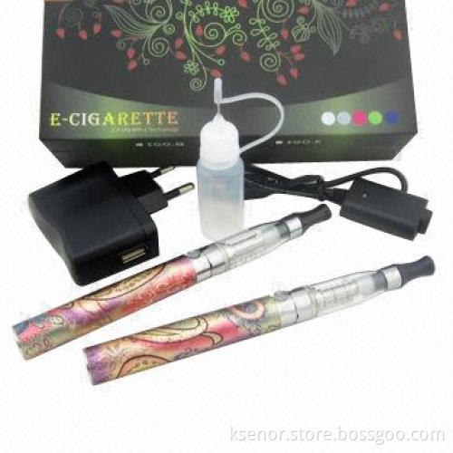 eGo-Q Electronic Cigarette Starter Kit, Sized 118 x 14mm, 650/900/1,100mAh Battery Capacity